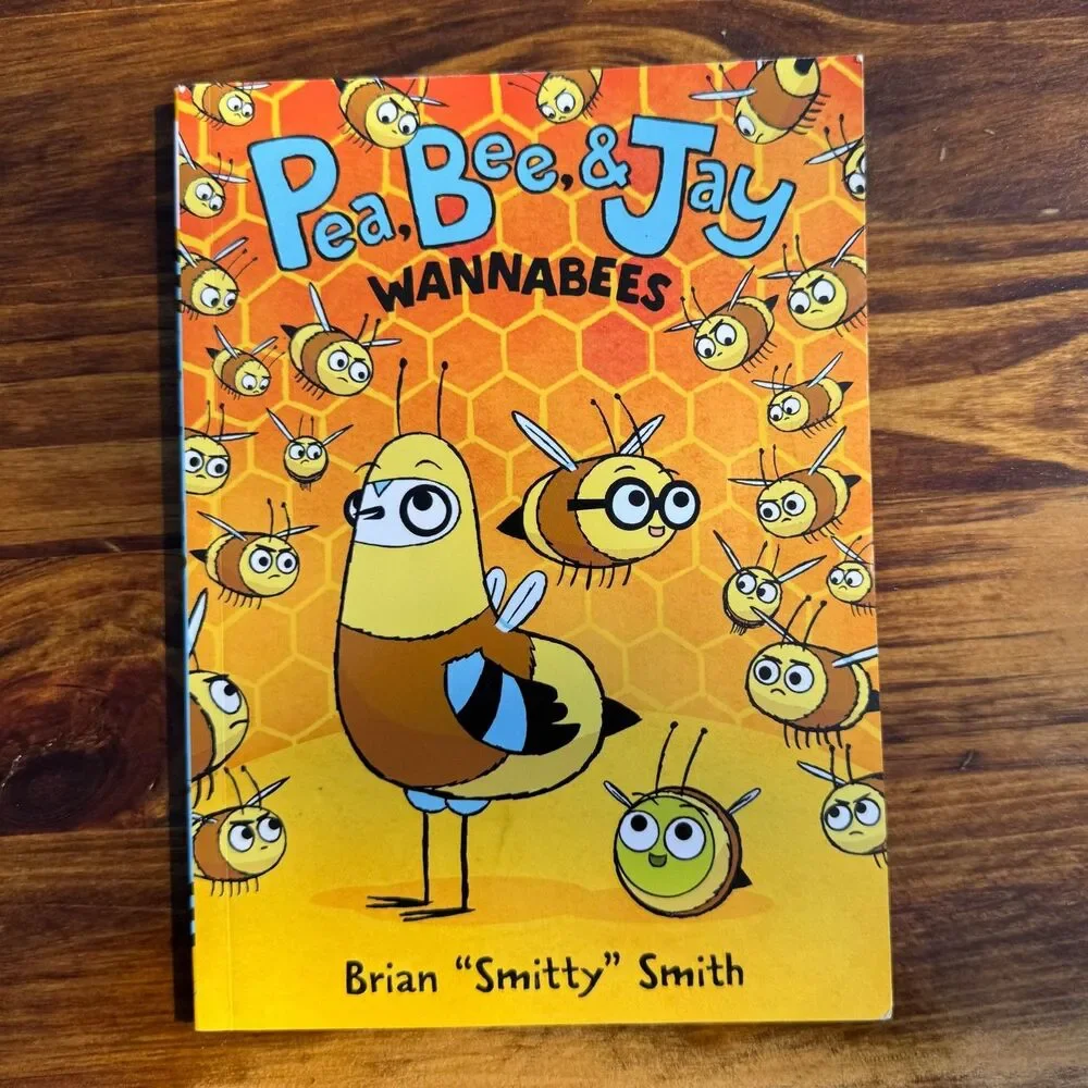 Pea Bee & Jay Book Lot: Stuck Together, Wannabee, Lift Off Graphic Novels 6-10